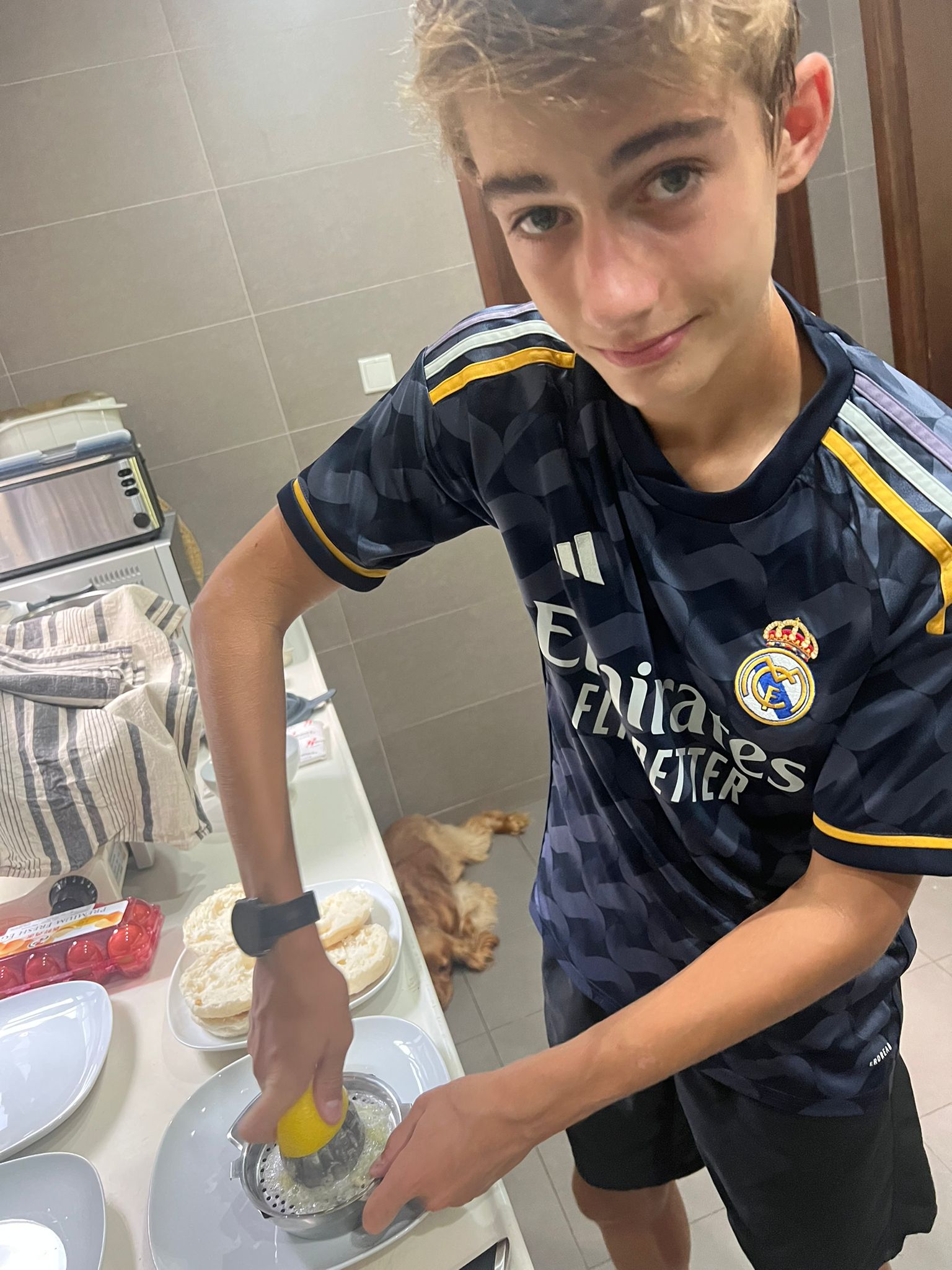 Hector Cooking